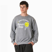 Tennis Crewneck Sweatshirt - Servin' Aces