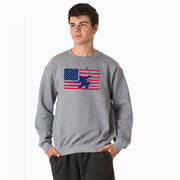 Hockey Crewneck Sweatshirt - Hockey Land That We Love