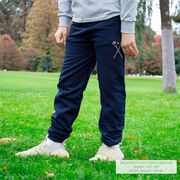 Guys Lacrosse Fleece Sweatpants - Sticks