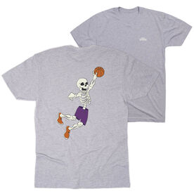 Basketball Short Sleeve T-Shirt - Bones Baller (Back Design)