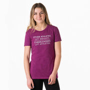 Cheerleading Women's Everyday Tee - Cheerleaders Lift Athletes