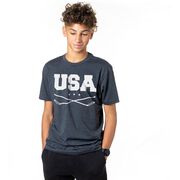 Hockey T-Shirt Short Sleeve - USA