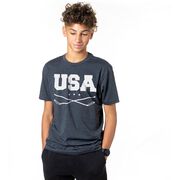 Hockey T-Shirt Short Sleeve - USA Hockey