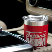 Softball 20 oz. Double Insulated Tumbler - Mom