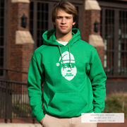 Baseball Hooded Sweatshirt - Ho Ho Homerun