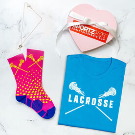 Girls Lacrosse Heart SportzBox - Just For The Girls
