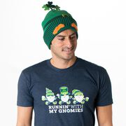 Happy Hatter Leprechaun Knit Beanie Hat