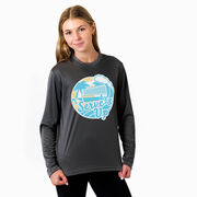 Volleyball Long Sleeve Performance Tee - Serve's Up