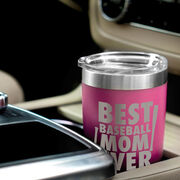 Baseball 20 oz. Double Insulated Tumbler - Best Mom Ever