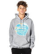 Volleyball Hooded Sweatshirt - Serve's Up