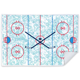 Hockey Premium Blanket - Hockey Rink