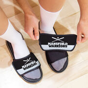 Softball Repwell&reg; Slide Sandals - Team Name Colorblock