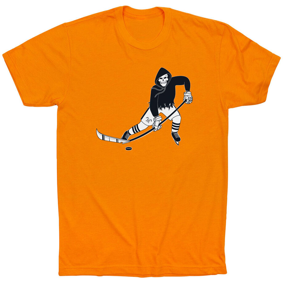 Hockey Short Sleeve T-Shirt - Rip It Reaper - Personalization Image
