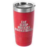 Basketball 20 oz. Double Insulated Tumbler - Personalized Eat Sleep Basketball