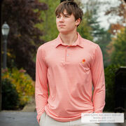 Pickleball Long Sleeve Polo Shirt - Drop Shot