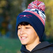 Baseball Knit Hat - USA