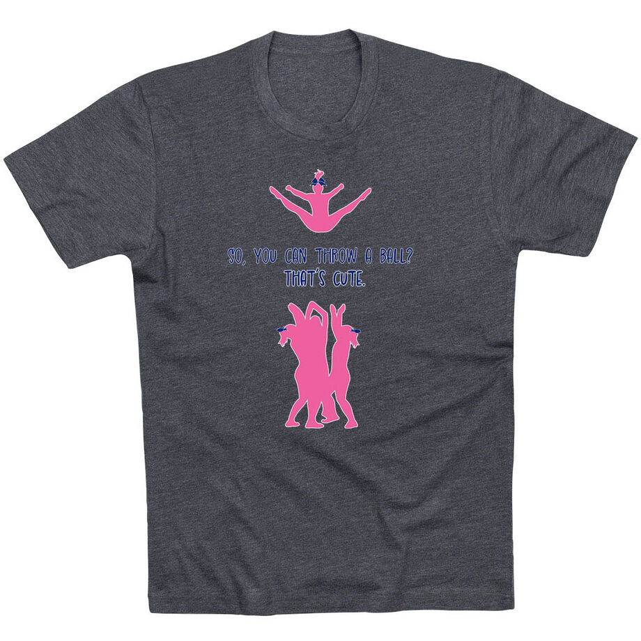 Cheerleading Short Sleeve T-Shirt - That's Cute