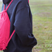 Football Drawstring Backpack Eat. Sleep. Football.