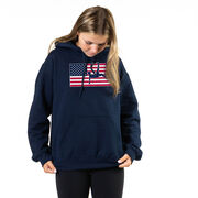 Soccer Hooded Sweatshirt - Patriotic Soccer