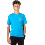 Soccer Short Sleeve T-Shirt - Soccer USA (Back Design)