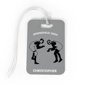 Wrestling Bag/Luggage Tag - Personalized Wrestling Team Wrestlers