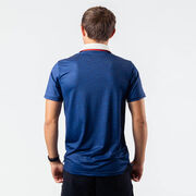 Football Short Sleeve Polo Shirt - Iconic Patriotic