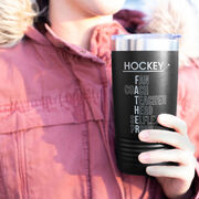 Hockey 20 oz. Double Insulated Tumbler - Hockey Father Words