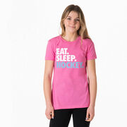 Hockey Women's Everyday Tee - Eat. Sleep. Hockey.