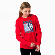 Hockey Long Sleeve Performance Tee - Survival of the Fittest