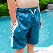 Baseball Swim Trunks - Diamond