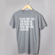 Lacrosse Short Sleeve T-Shirt - All Weekend Lacrosse