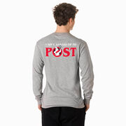 Soccer Tshirt Long Sleeve - Ain't Afraid Of No Post (Back Design)