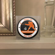 Personalized Hockey Puck - Team Awards Player