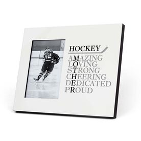 Hockey Photo Frame - Mother Words