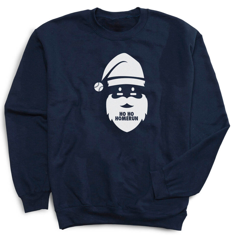 Baseball Crewneck Sweatshirt - ho ho homerun