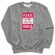 Hockey Crewneck Sweatshirt -  Ain't Afraid of No Post
