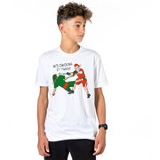 Guys Lacrosse Short Sleeve T-Shirt - Checking It Twice Lacrosse