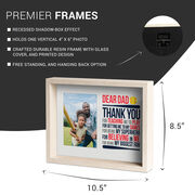 Softball Premier Frame - Dear Dad