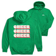 Cheerleading Hooded Sweatshirt - Retro Cheer (Back Design)