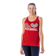 Pickleball Women's Everyday Tank Top - Eat. Sleep. Pickleball