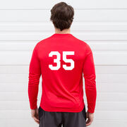 Volleyball Long Sleeve Performance Tee - Just Spikin' It
