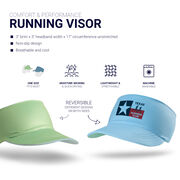 Running Comfort Performance Visor - Custom Logo