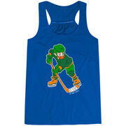 Hockey Flowy Racerback Tank Top - St. Hat-Trick