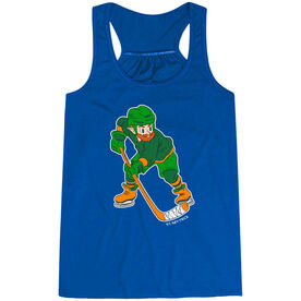 Hockey Flowy Racerback Tank Top - St. Hat-Trick
