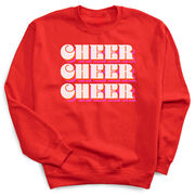 Cheerleading Crewneck Sweatshirt - Retro Cheer