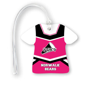 Cheerleading Jersey Bag/Luggage Tag - Personalized Uniform
