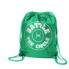 Wrestling Drawstring Backpack - Battle In Circle