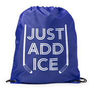 Hockey Drawstring Backpack - Just Add Ice™