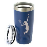 Tennis 20 oz. Double Insulated Tumbler - Female Silhouette