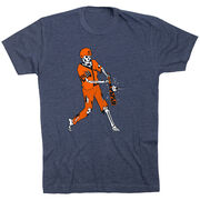 Baseball Short Sleeve T-Shirt - Home Run Zombie